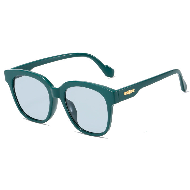 Damen klassische Sonnenbrille mit modernem Oversized-Rahmen Brehn