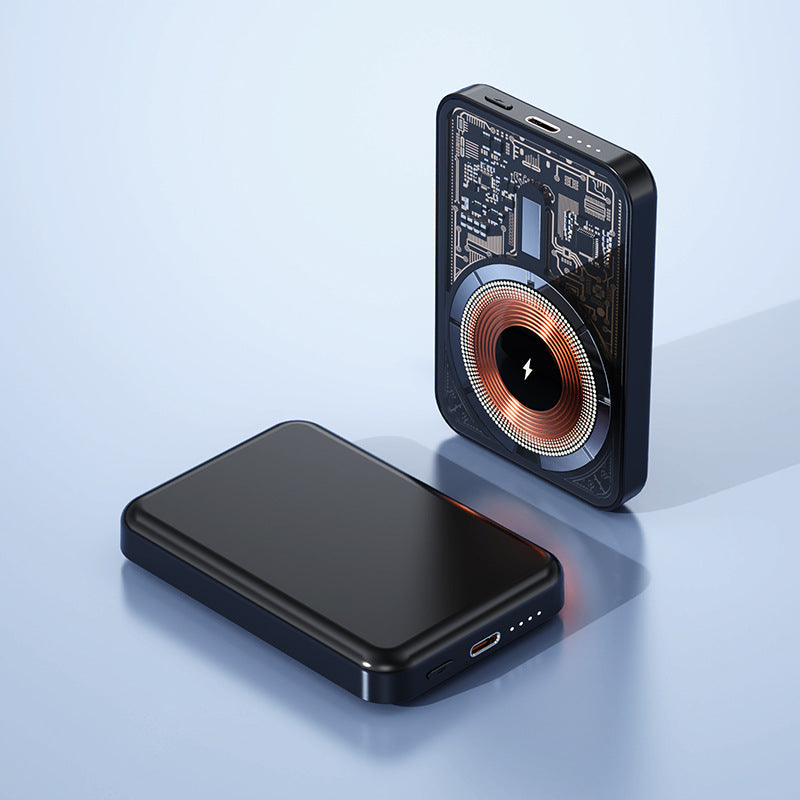 Tragbare Powerbank mit Kabelloser Schnellladefunktion Brehn