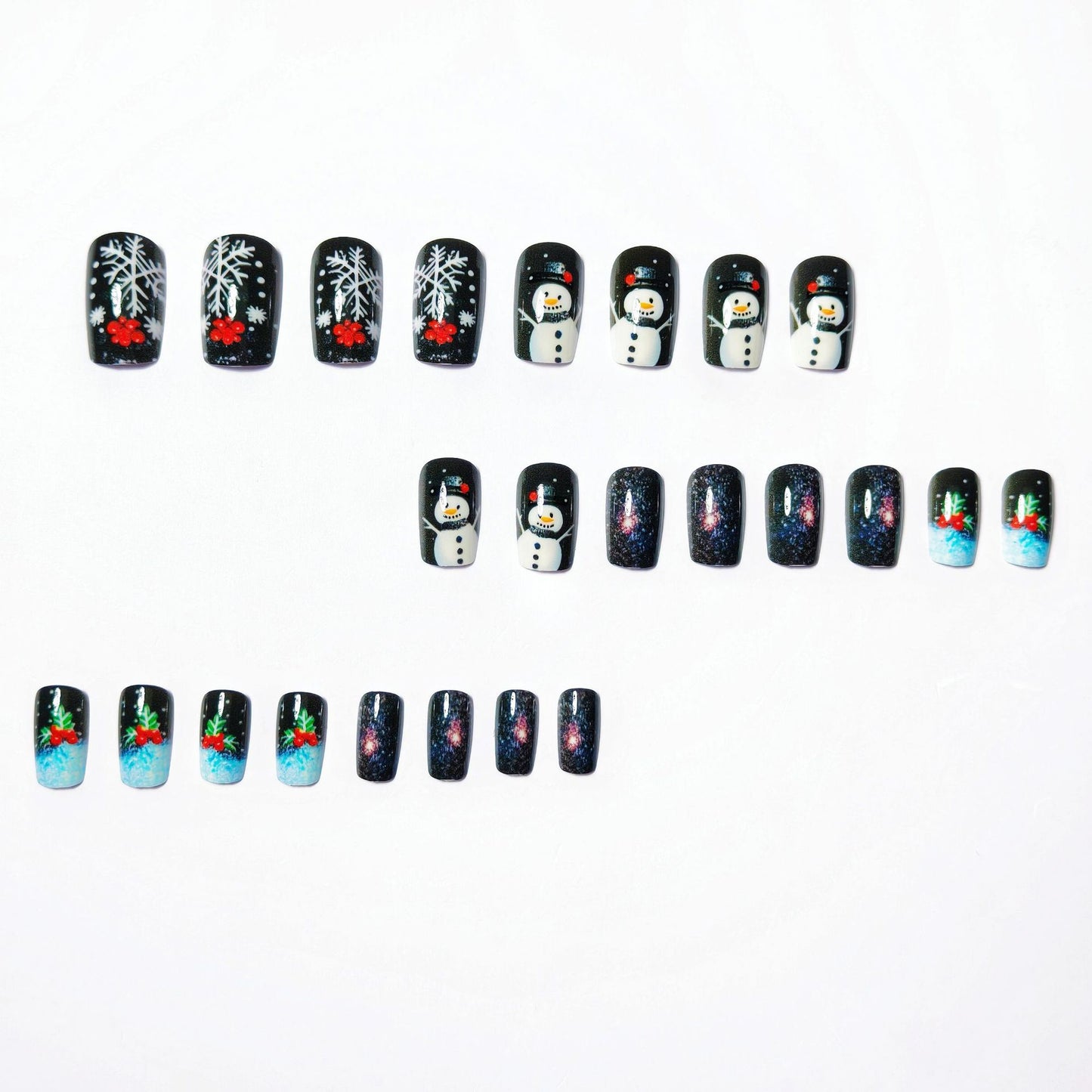 Winterliche Nagelkunst Brehn