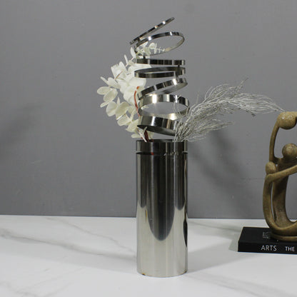 Abstrakte dekorative Spiral Skulptur