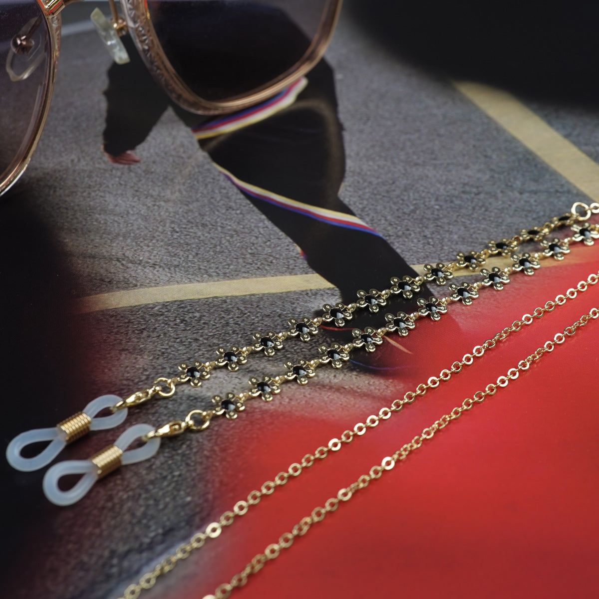 Floral Chain Brillenhalter Brehn