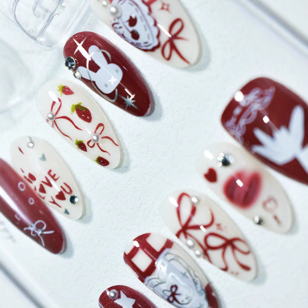 Künstlerisches Themen-Nagelset Brehn