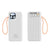 Hochleistungs Powerbank mit schneller Ladefunktion und multifunktionalem USB-Anschluss Brehn
