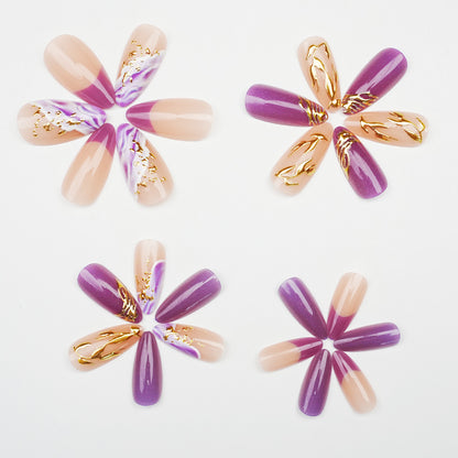 Künstlerische Floral Druck-Nägel