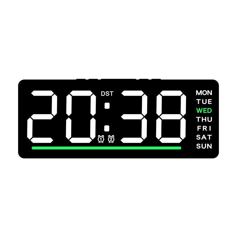 Digitaler Wecker mit Großem Led-Display und Mehreren Alarmfunktionen Brehn