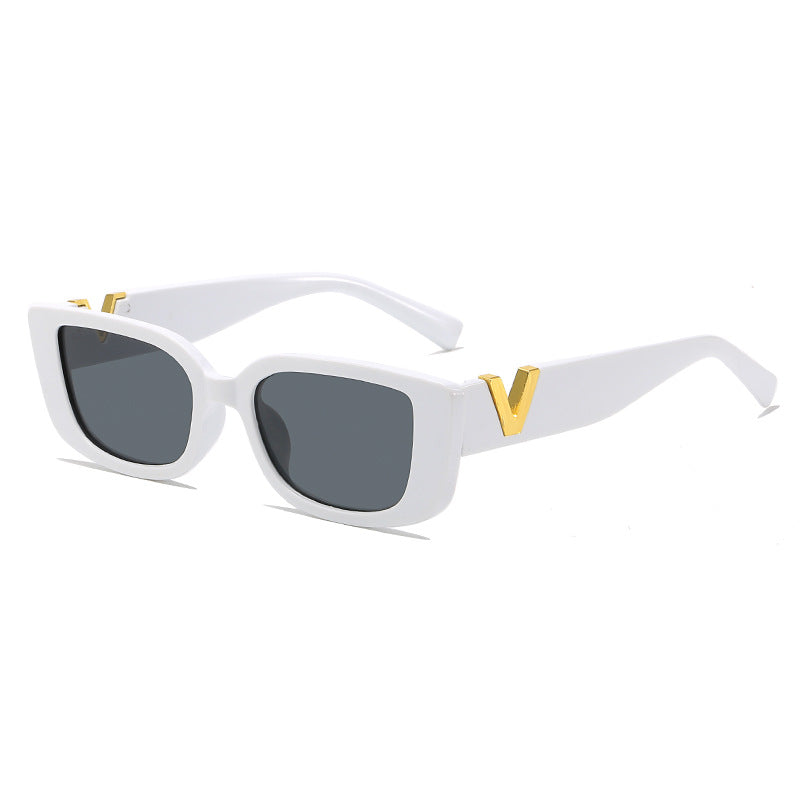 Stylische Quadratische Rahmen Sonnenbrille Brehn
