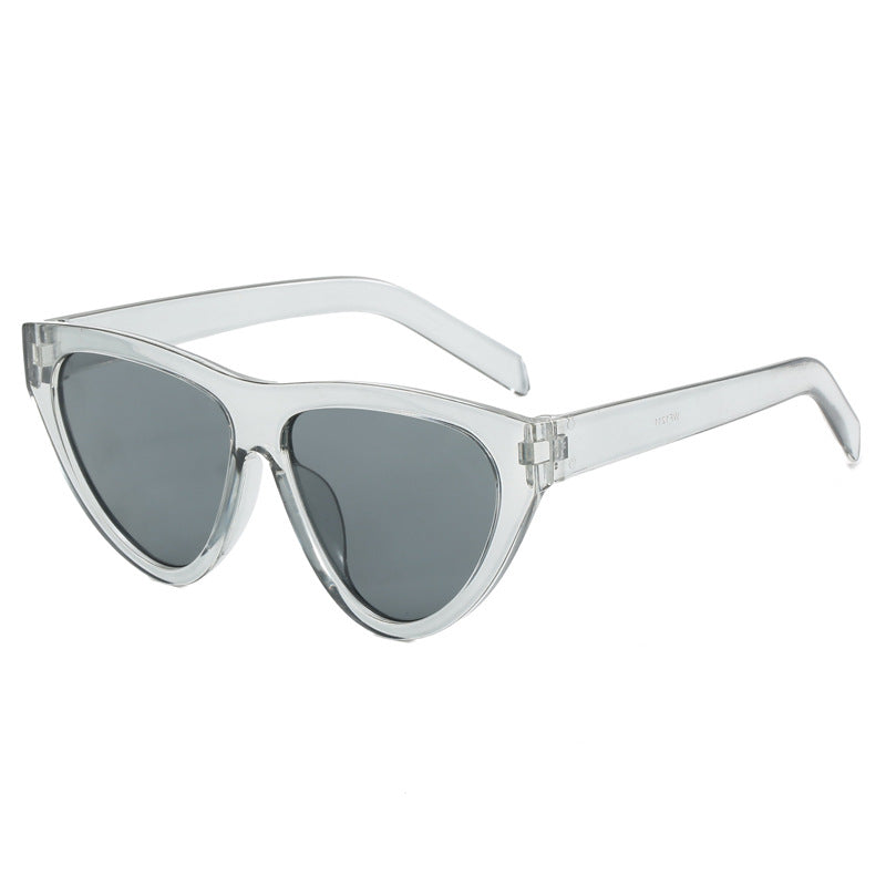 Damen futuristische Cat-Eye Sonnenbrille mit hochwertigem Kunststoffrahmen Brehn