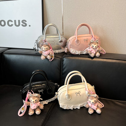 Elegante Handtasche mit Schleifenakzent
