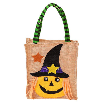Halloween Einkaufstasche mit Katzenmotiv Brehn