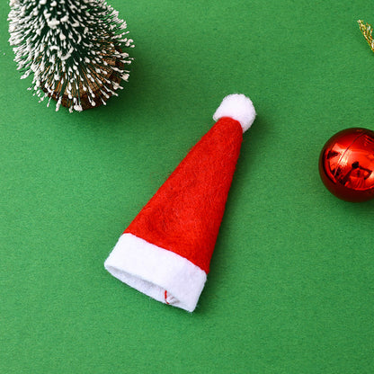 Festlicher Weihnachtsmann-Hut aus Filz Brehn