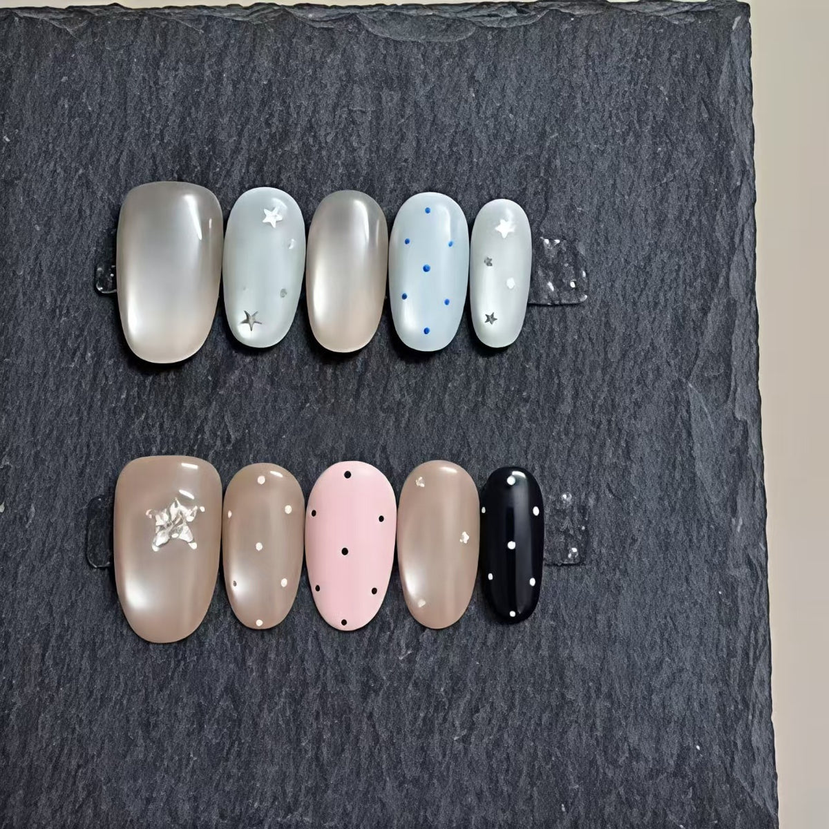 Premium Dekorative Nagelverlängerungen