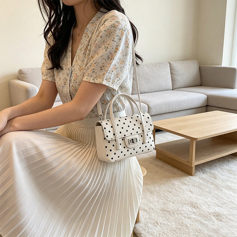 Charmante Polka Dot Mini-Handtasche Brehn