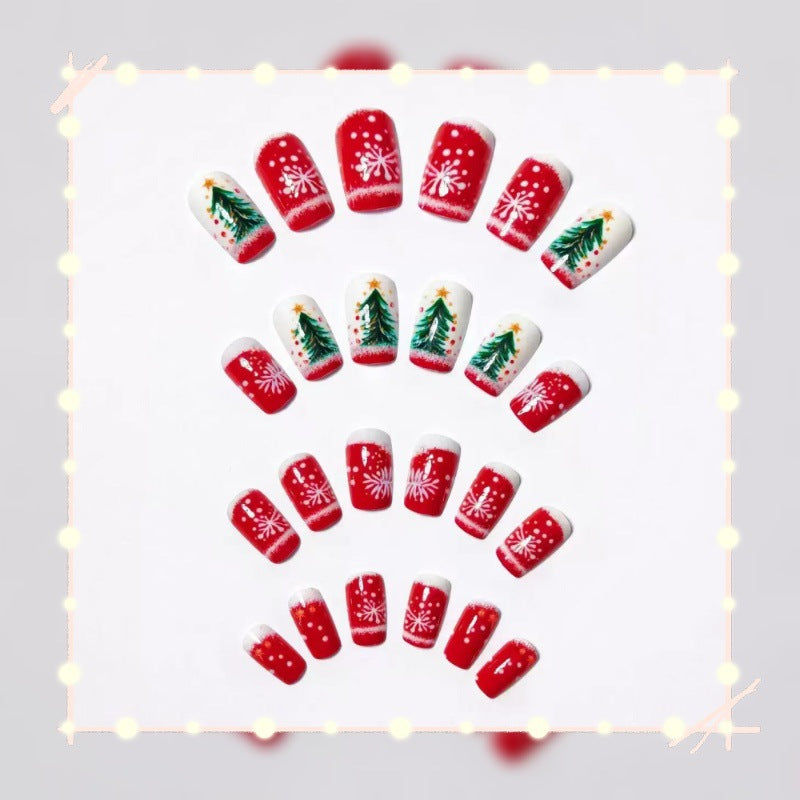 Kreative Weihnachtskunstnägel Brehn