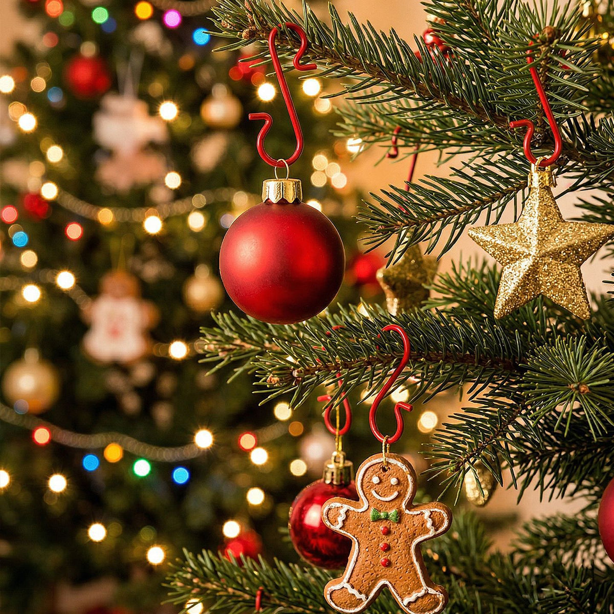 Dekorative Weihnachtsbaum-Haken Brehn