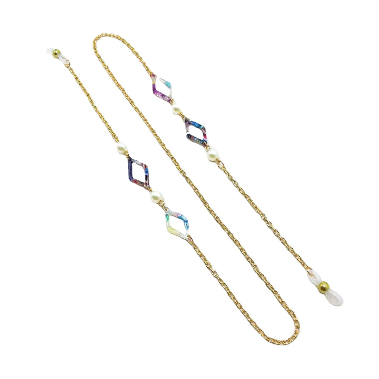 Elegante geometrische Halskette Brehn