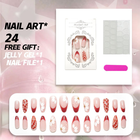 24-teiliger künstlerischer Nageldekorationssatz