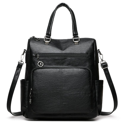 Stilvoller Multi-Funktions-Leder-Rucksack Brehn