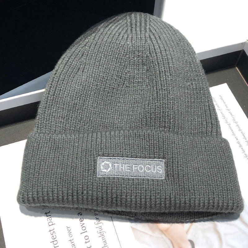 Warme Strickmütze