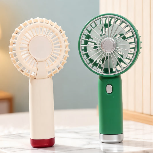 Damen Tragbarer Handventilator mit USB-Anschluss und ergonomischem Design Brehn
