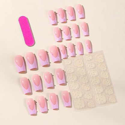 Elegante 3D Perlenakzent-Nagelkunstverlängerungen Brehn