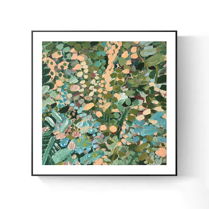 Botanischer Druck Leinwand Kunstwerk