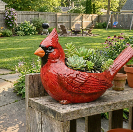 Dekorative Vogelblumentopf Brehn