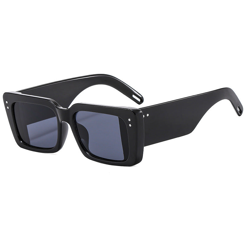 Damen Modische quadratische Sonnenbrille mit eleganter Rahmenstruktur Brehn