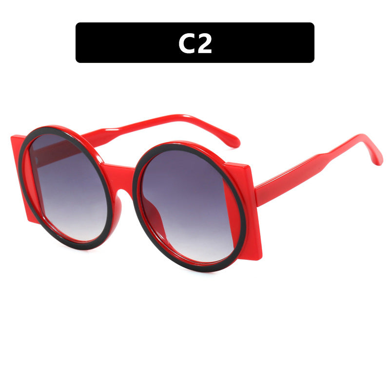 Damen oversized Sonnenbrille mit eckigem Rahmen und UV-Schutz Brehn