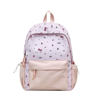 Süßer Cartoon-Print-Rucksack