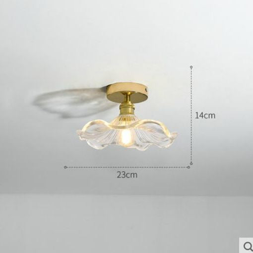 Vintage Glas Flush Mount Licht