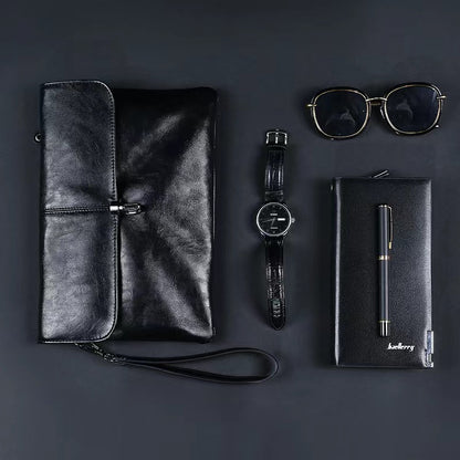 WoElegant Leder Clutch