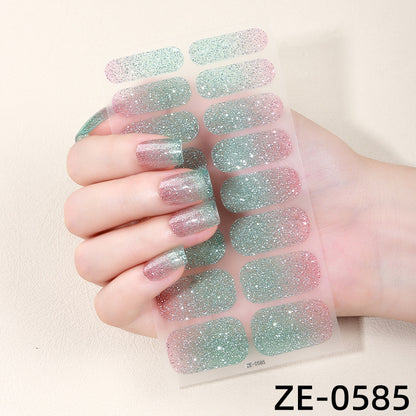 Gradient Gel Nagel Wraps