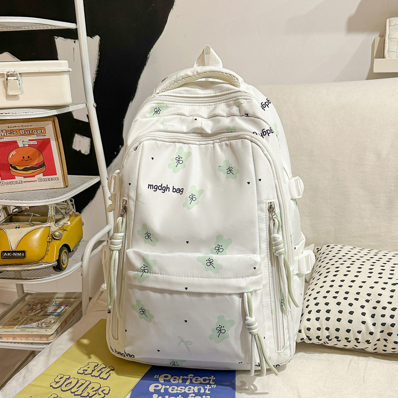 Stylischer Rucksack mit Süßem Tiermotiv Brehn