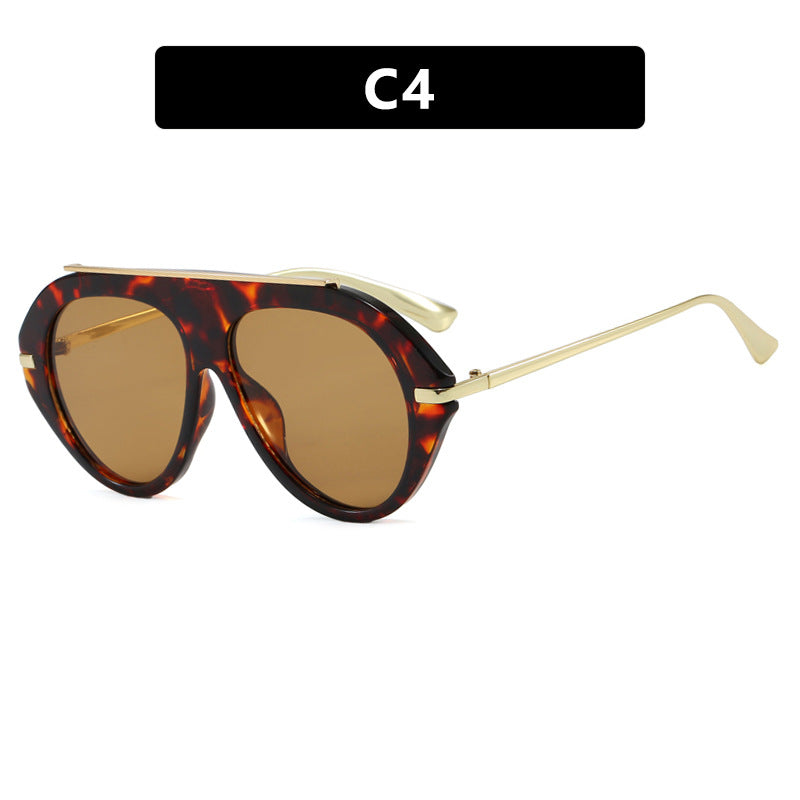 Damen Sonnenbrille im eleganten Hexagon-Design Brehn