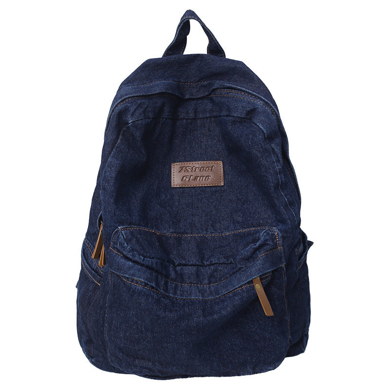 Denim Reise Schul Rucksack Brehn