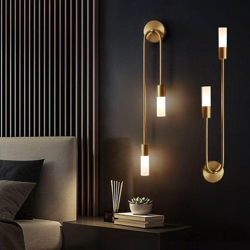 Moderne Dual-Arm Wandlampe