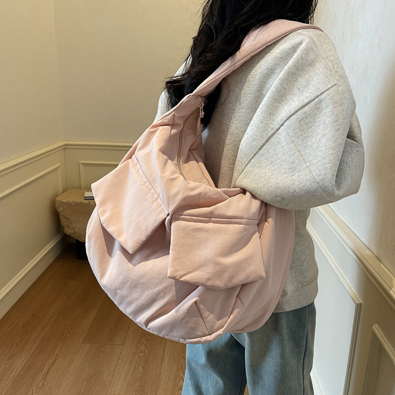 Weicher Stoff Schulter Hobo Bag Brehn
