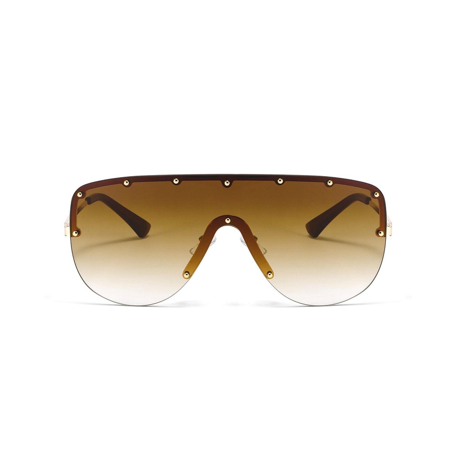 Damen futuristische oversized Sonnenbrille Brehn