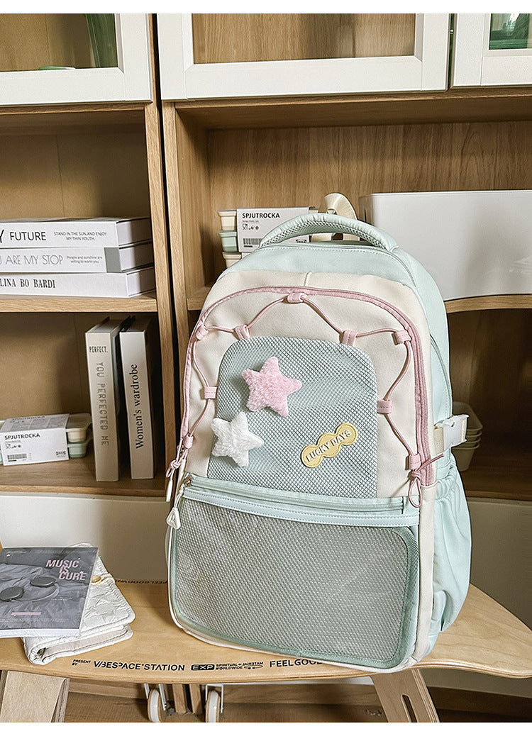 Kreativer Star-Beschmückter Schulrucksack