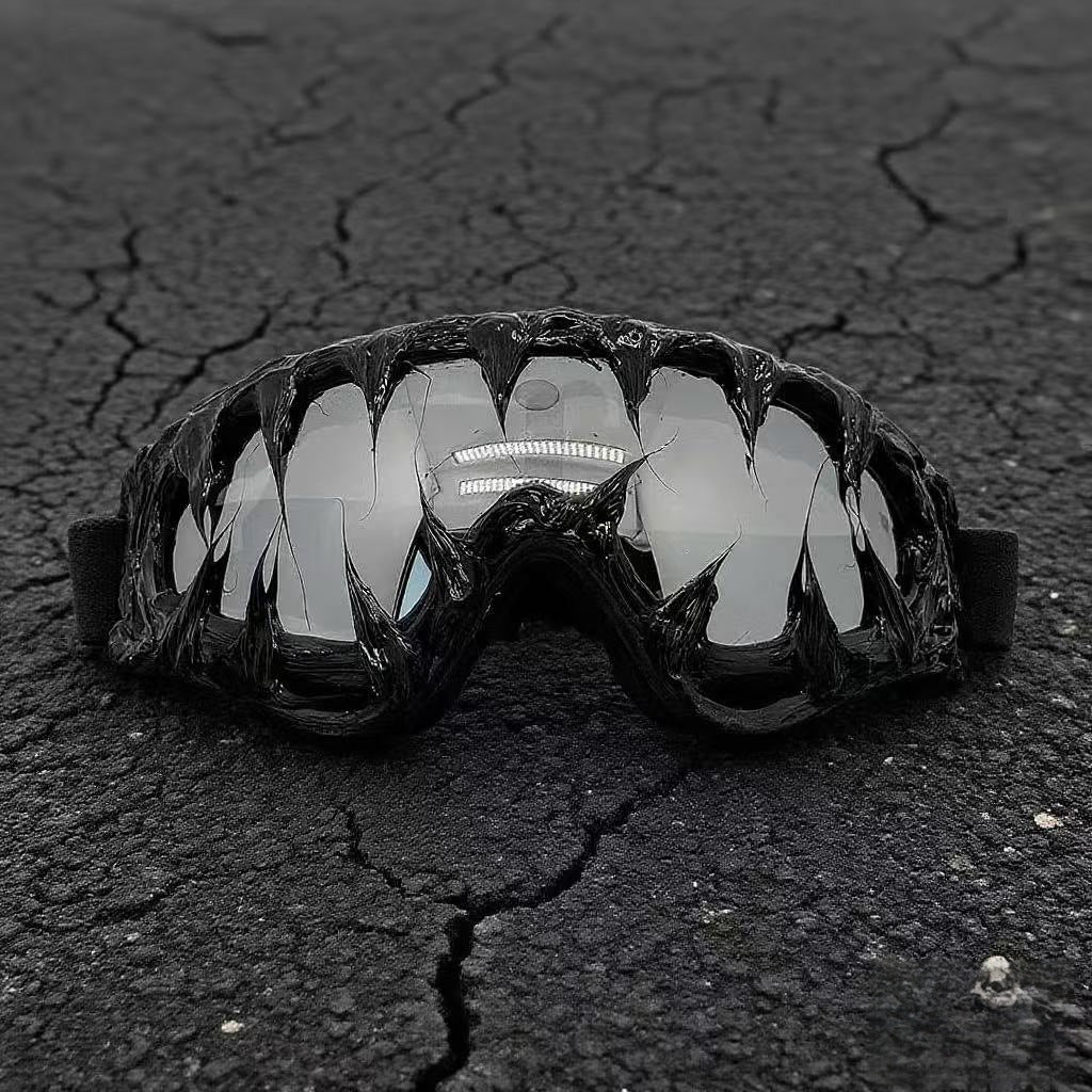Damen Sportliche Skibrille mit innovativem und aggressivem Design Brehn