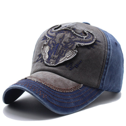 Herren Bestickte Westernstil Mütze Brehn