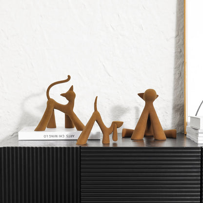 Verspielte Hundefigur