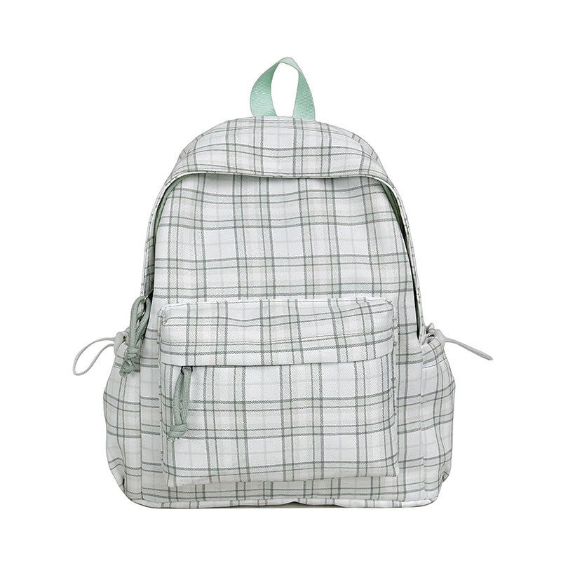 Stylische Karomuster-Rucksack Brehn