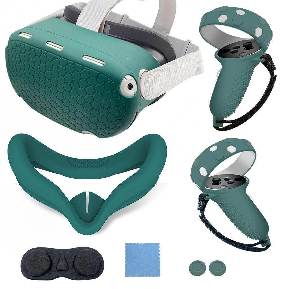 VR-Zubehör-Set mit Ergonomischer Halterung und Schutz für Controller Brehn