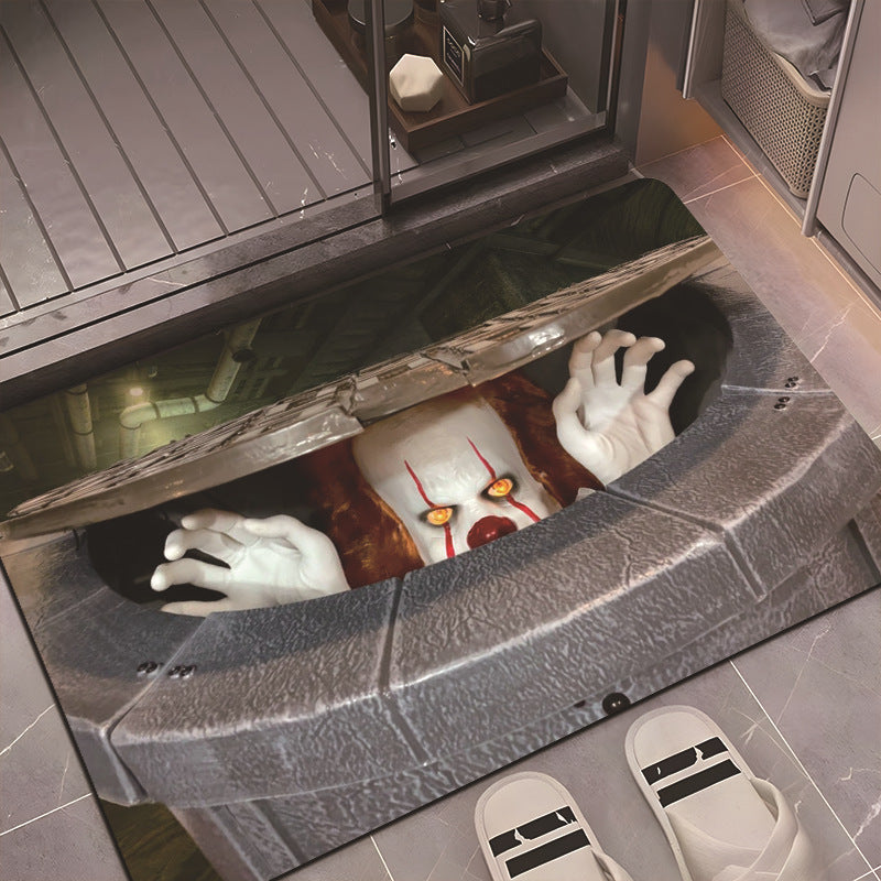 Gruseliges Horror-Themen Fußmatte Brehn