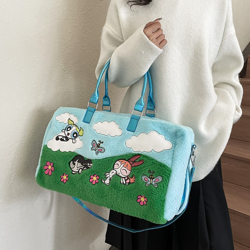 Stylische von Cartoons inspirierte Tragetasche Brehn