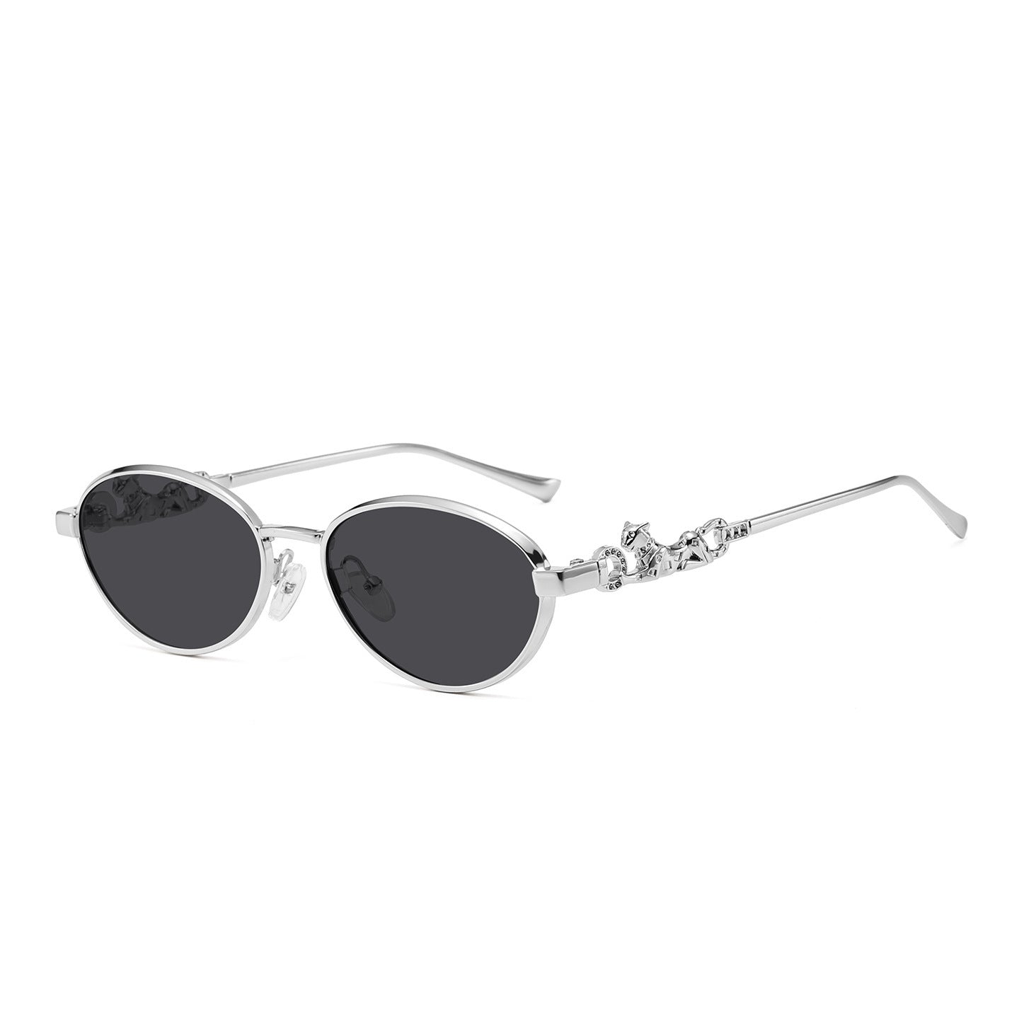 Dekorative ovale Rahmen-Sonnenbrille Brehn