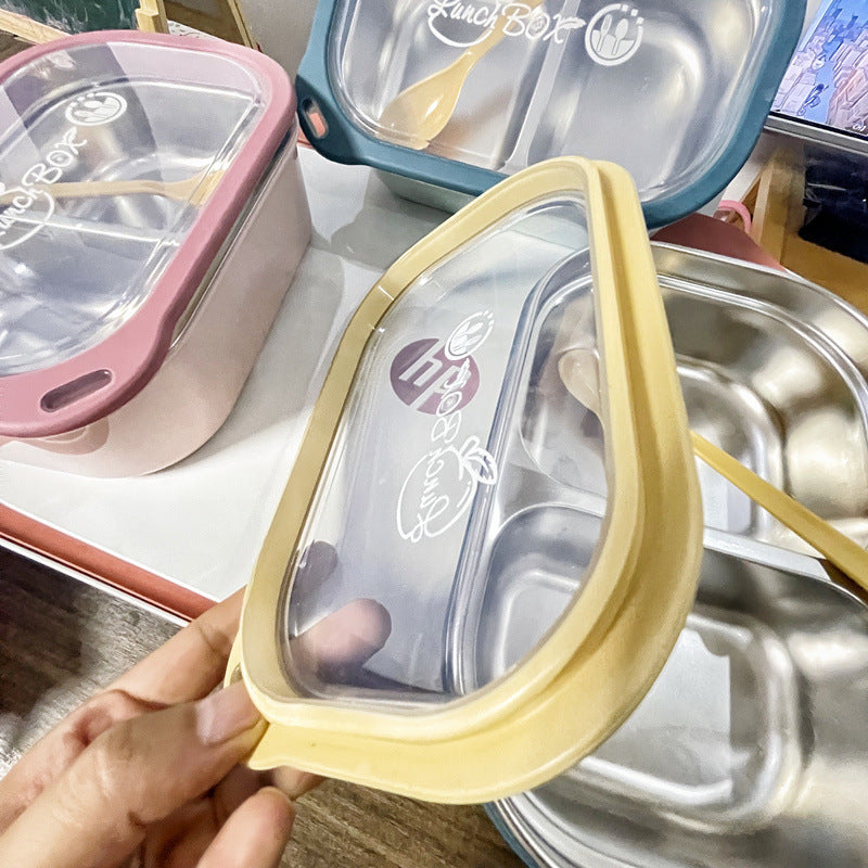 Elegante Lunchbox mit doppeltem Fach