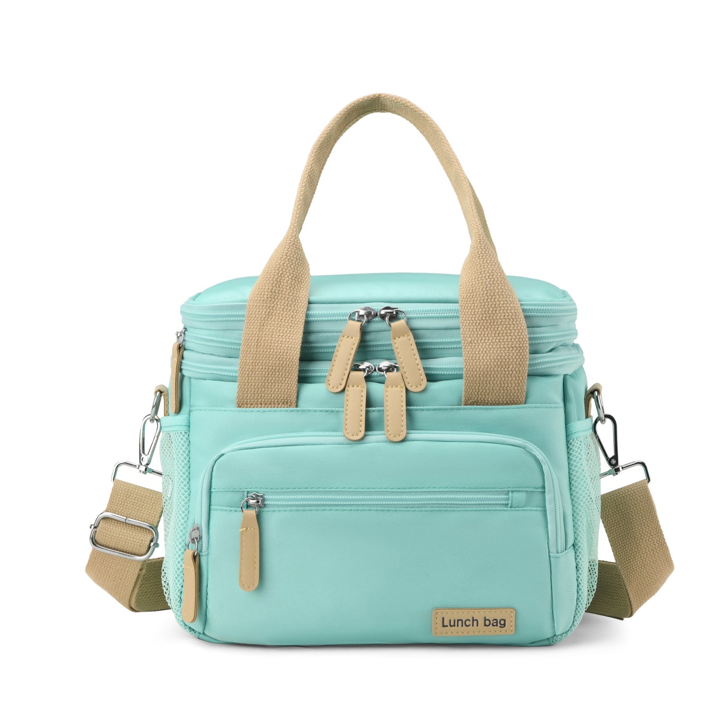 Isolierte Mehrfachfach-Lunch-Tasche Brehn