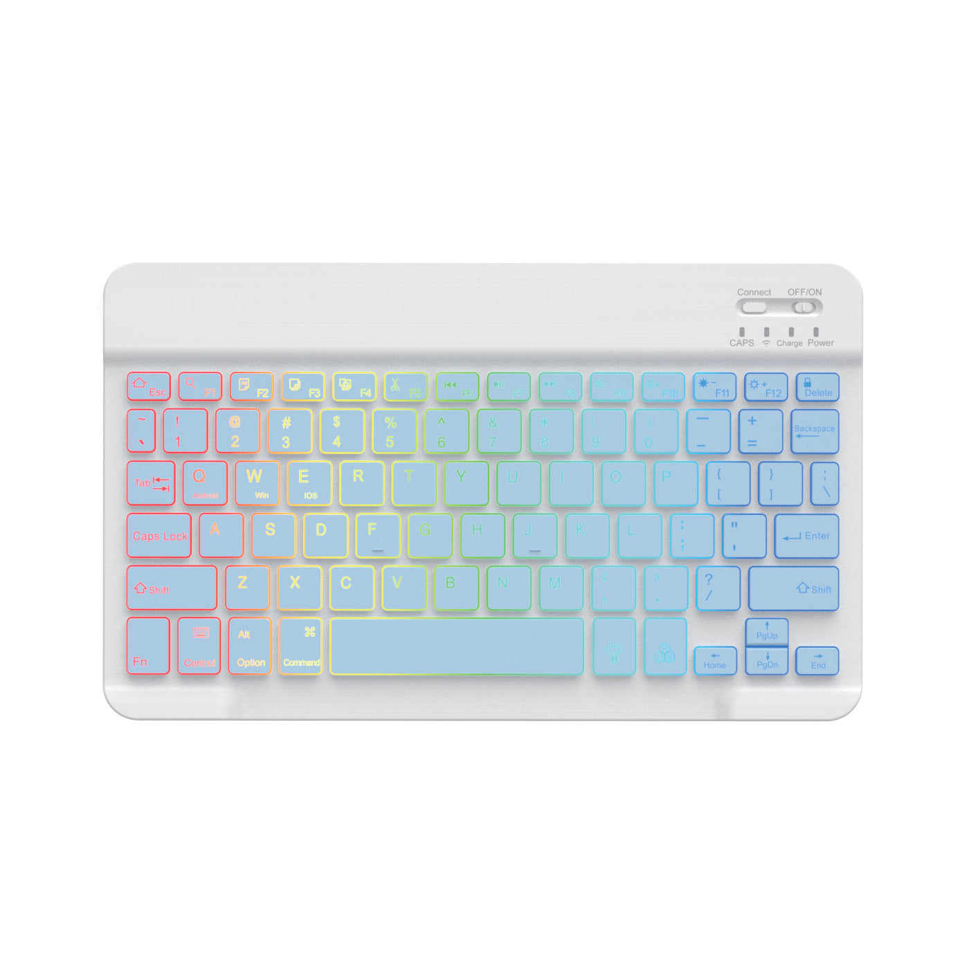 Rgb Hintergrundbeleuchtete Bluetooth-Tastatur Brehn